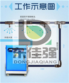 江门造雾系统主机人工造景雾喷设备工艺要求