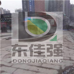 广安市户外商业步行街冷雾喷雾降温设备工程安装